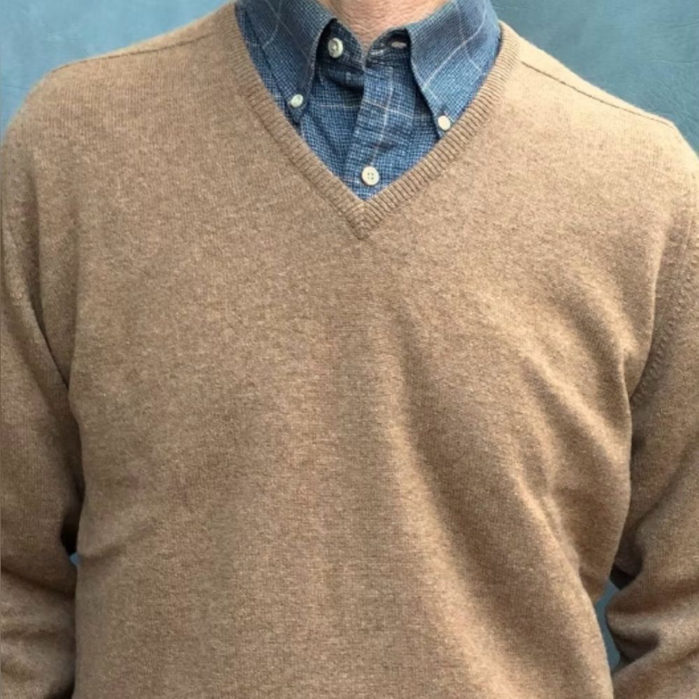 SADDLES  LAMBS WOOL   SWEATER